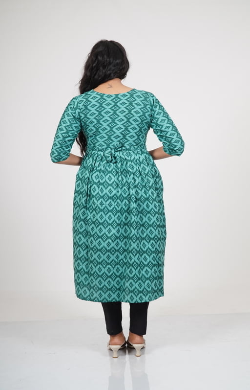 Aqua Green Kurti