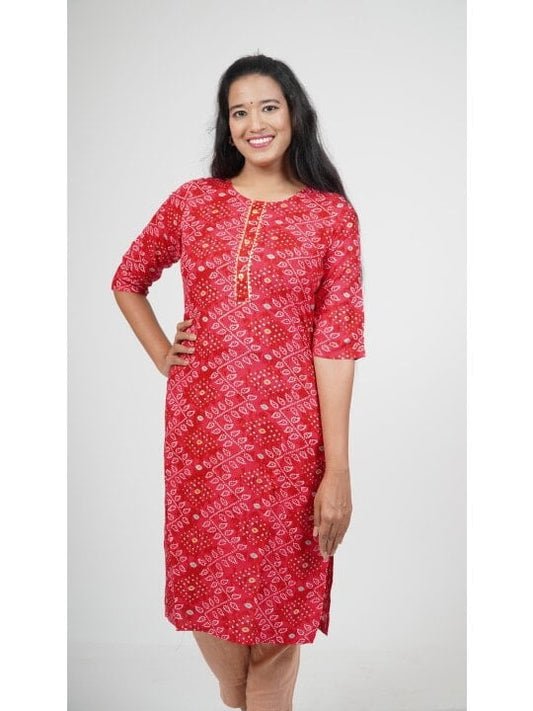 Deep Pink Kurti