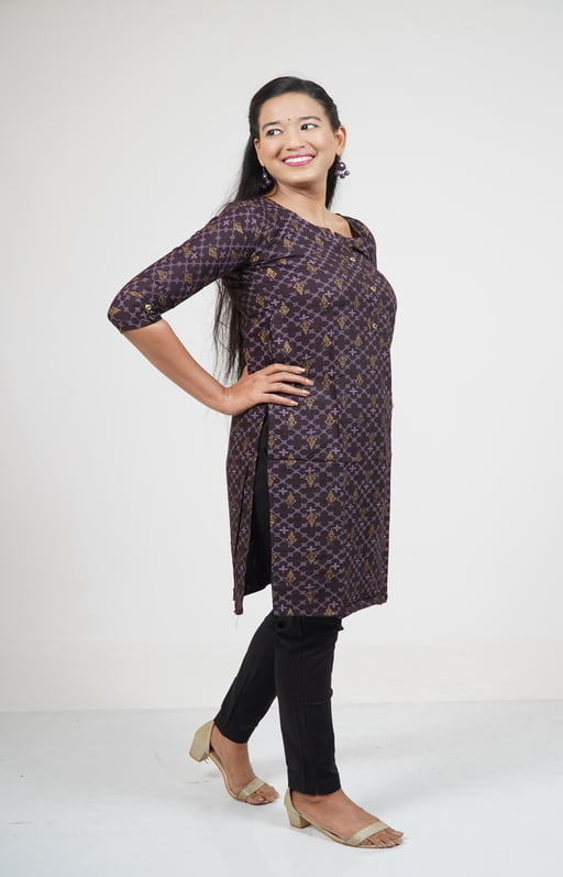 Style Elegant Black Kurti