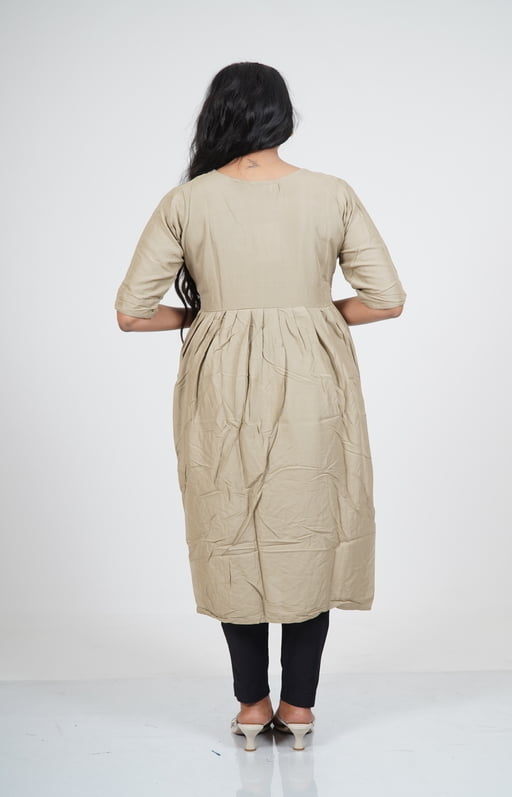 Classic Beige Kurti